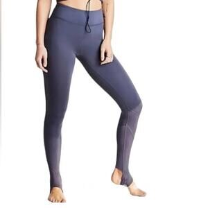 Free People Movement Yoga Pilates Dance Dark Gray Stirrup Leggings Size S
